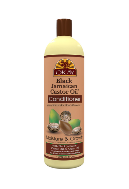 Okay Black Jamaican Castor Oil Moisture Growth Conditioner
