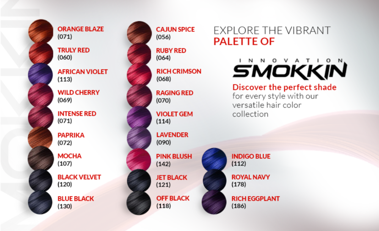 Smokkin Innovation Semi-Permanent Hair Dye