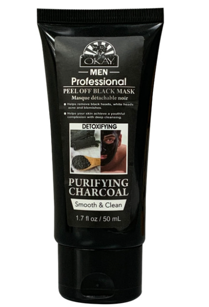 Okay Men's Charcoal Peel Off Mask