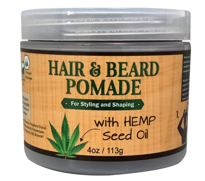 Okay Men Hemp Pomade for Hair and Beard Styling