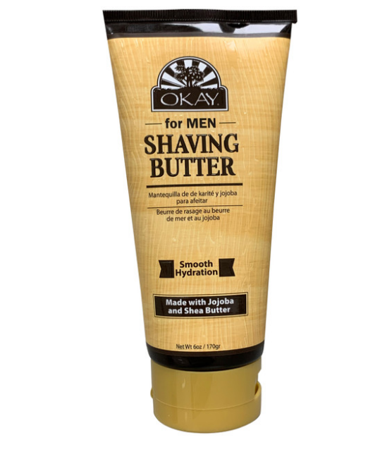 Okay for Men Shaving Butter