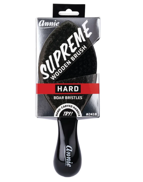 Annie Supreme Club Brush Hard Boar Bristles