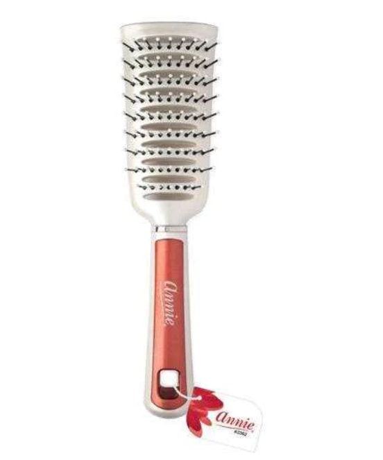 Annie Pearly Tulip Vent Brush Red