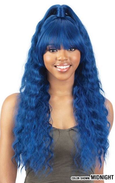 Model Model Half Up HD Lace Front Wig, Poppy