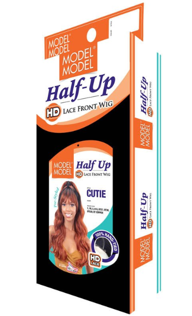 Model Model Half Up HD Lace Front Wig, Cutie