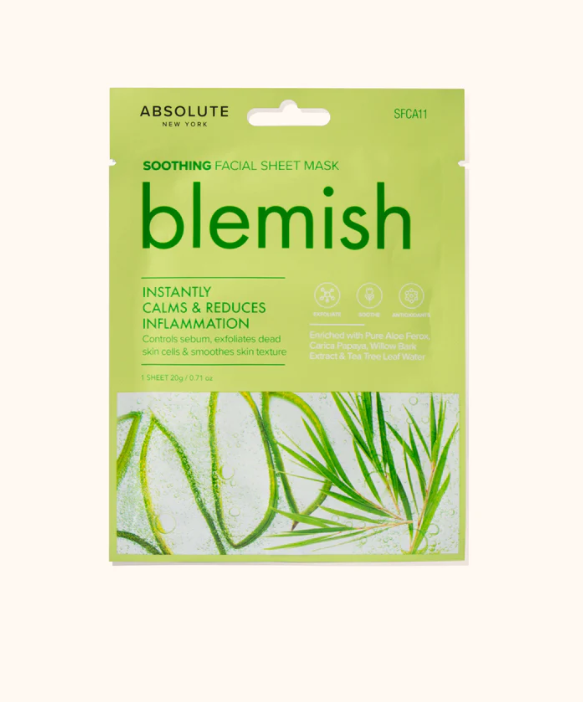 Absolute New York Facial Sheet Masks