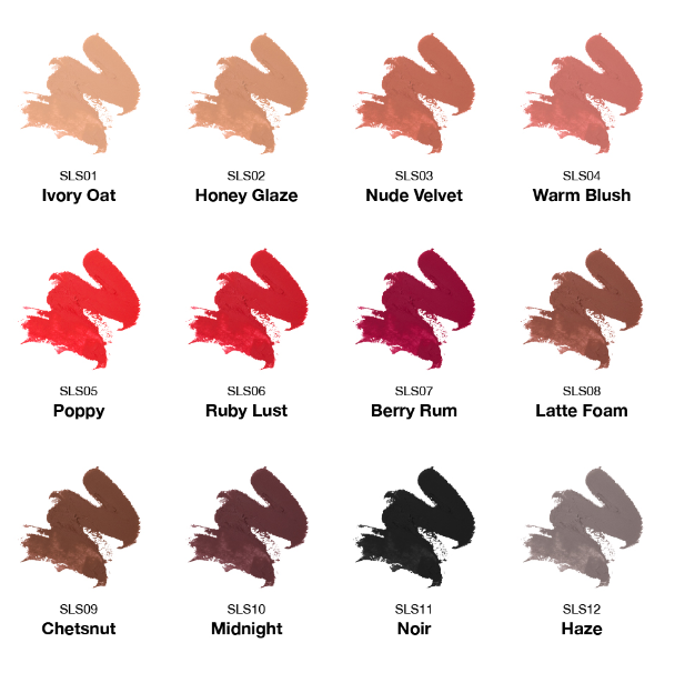 Kiss New York Richly Pigmented Satin Lipstick