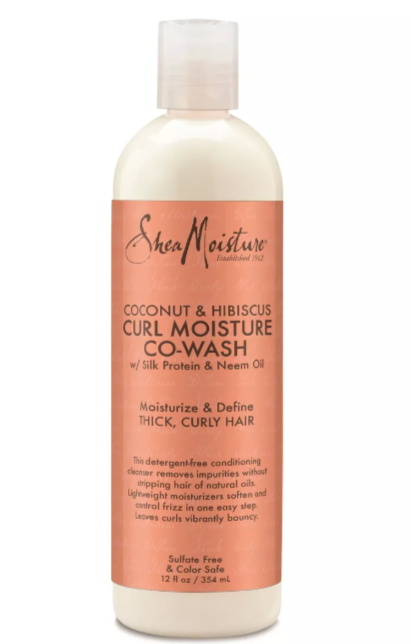 SheaMoisture Coconut & Hibiscus Co-Wash Conditioning Cleanser