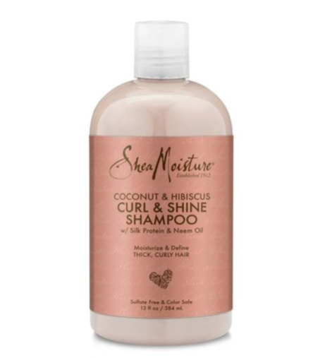 Shea Moisture Coconut & Hibiscus Curl & Shine Shampoo