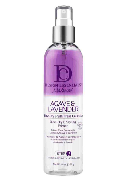 Design Essentials Agave & Lavender Moisturizing Blow-Dry & Styling Primer