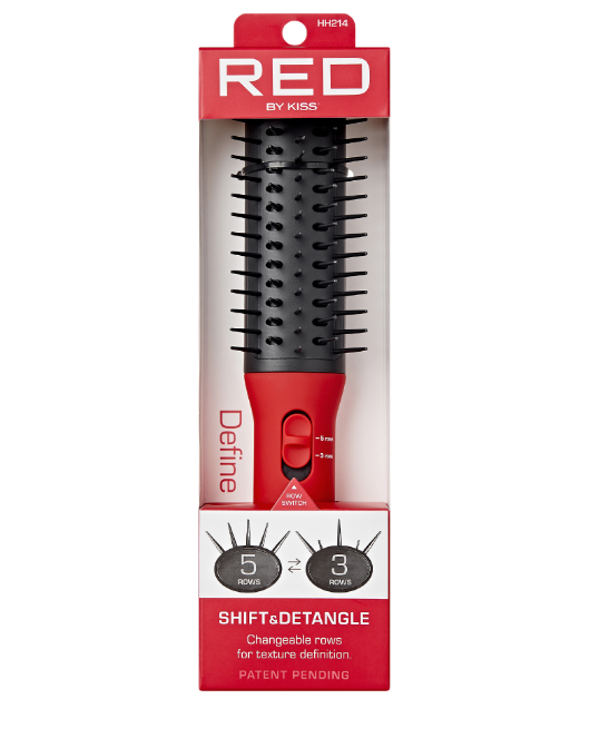 Red Shift-N-Detangle Hair Brush
