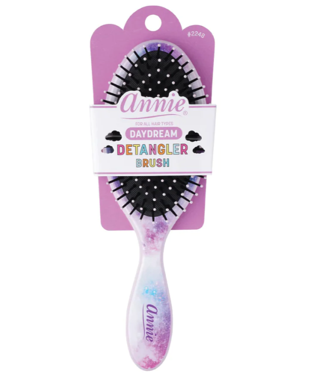 Annie Detangling Round Paddle Brush Universe Daydream