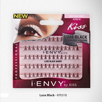 Kiss i-Envy Luxe Black Flare Short Eyelashes