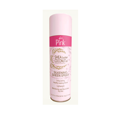 Luster's Pink Shea Butter Coconut Oil Silkening Sheen Spray 15.5 fl oz