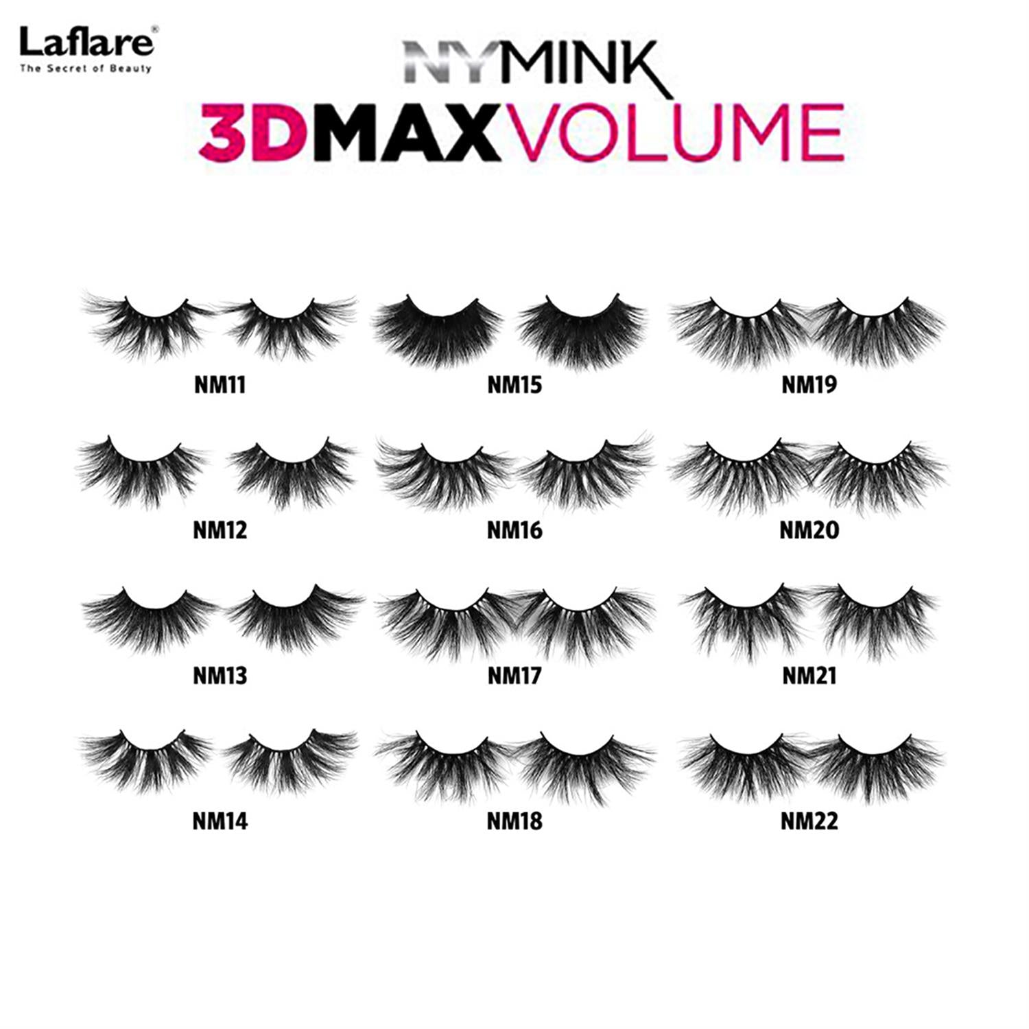 NY MINK 3D MAX VOLUME