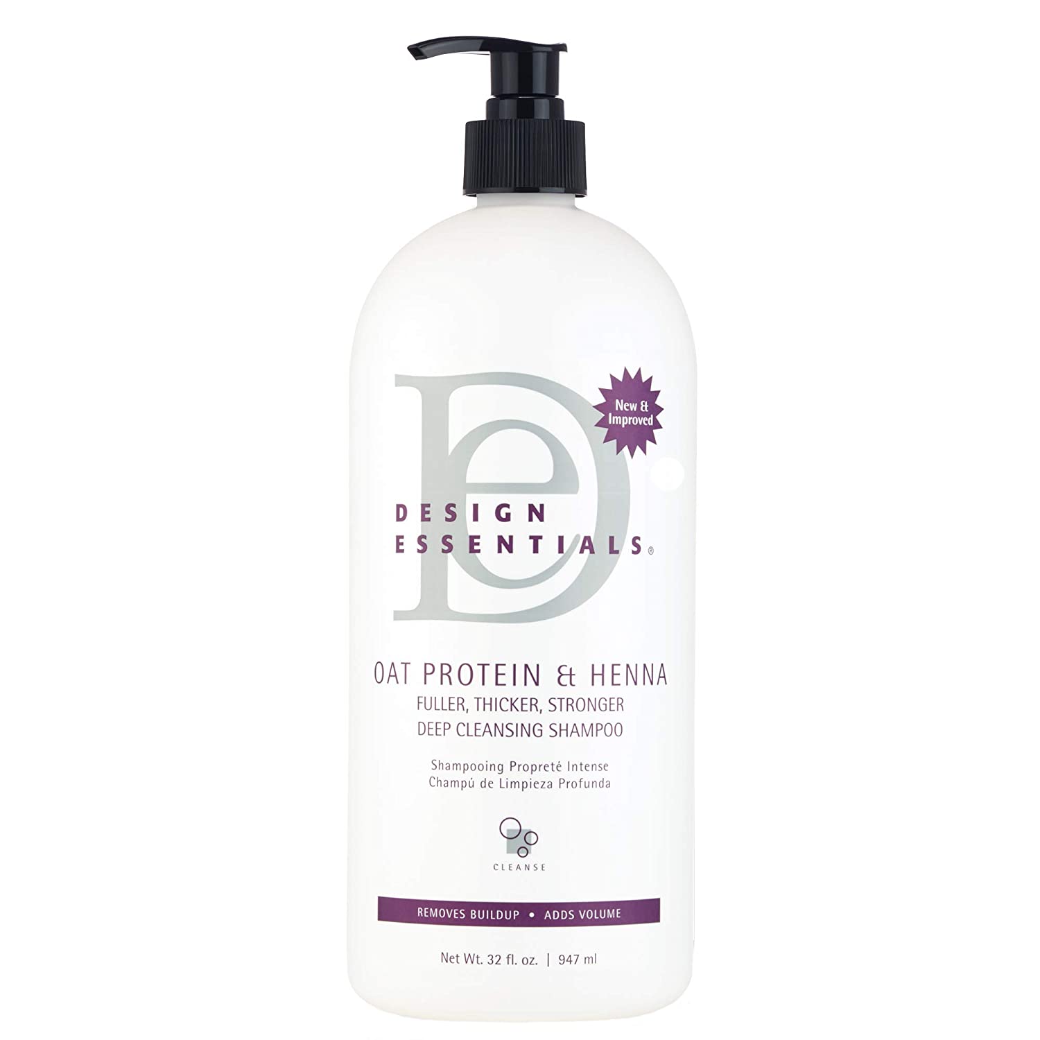 Design Essentials Oat Protein & Henna Shampoo