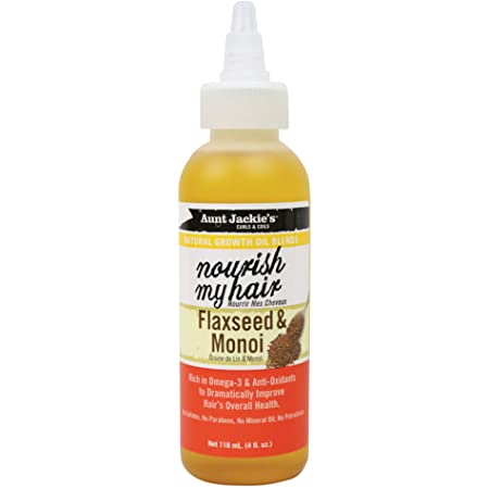 Aunt Jackie's Growth Oil - Flaxseed & Monoi Oil