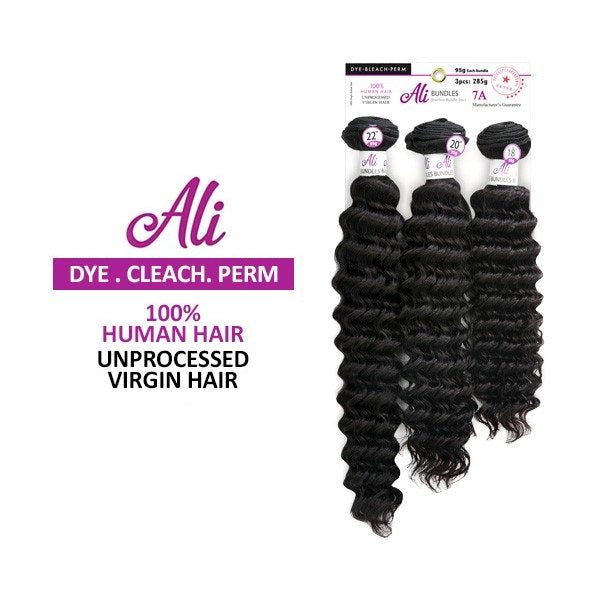 Ali Bundle Unprocessed Virgin Hair - Pineapple Wave