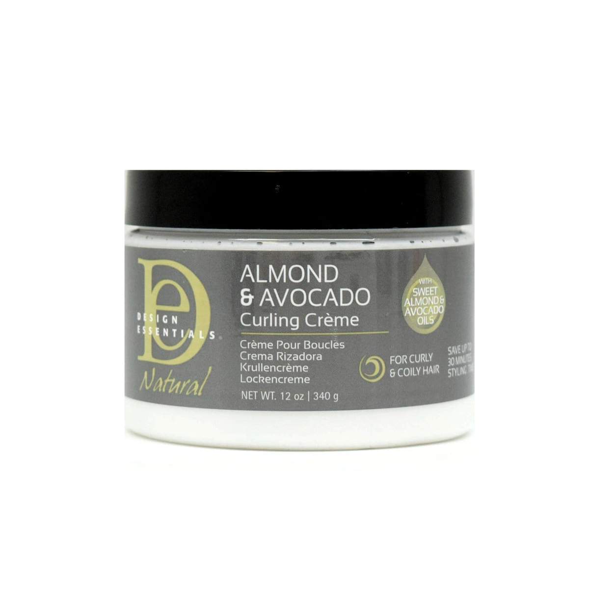 Design Essentials Natural Almond & Avocado Curling Creme
