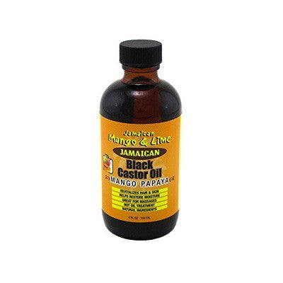 Jamaican Mango & Lime Black Castor Oils 4 fl oz
