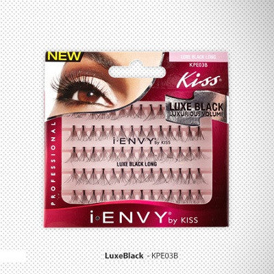 Kiss i-Envy Luxe Black Flare Short Eyelashes