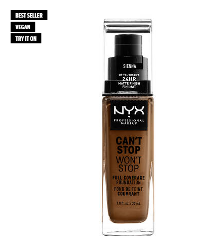 NYX Can't Stop Won't Stop Full Coverage Foundation