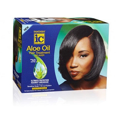 Aloe Oil Hair Treatment Relaxer