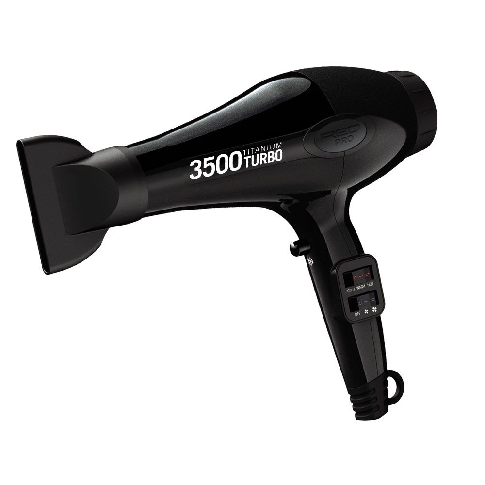 Red by Kiss Pro Titanium 3500 Turbo Hair Dryer