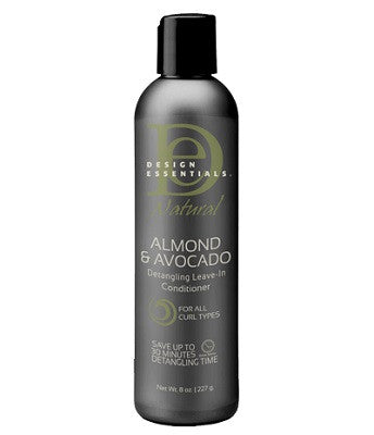 Design Essentials Natural Almond & Avocado Leave-In Conditioner