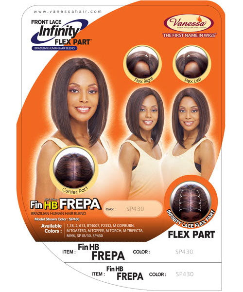 Vanessa Front Lace Infinity Flex Part Fin HB Frepa