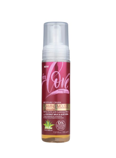 En Love Coconut Milk & Aloe Vera Moisture Crush Foaming Mousse