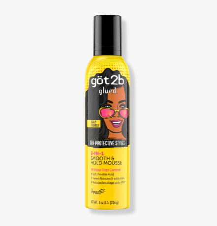 Got2b Glued 2-in-1 Smooth & Hold Mousse