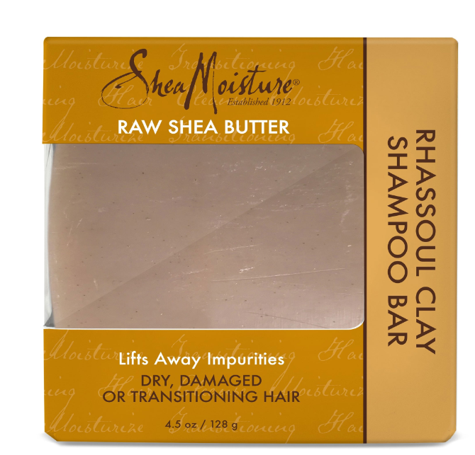 Shea Moisture Raw Shea Butter Clay Shampoo Bar