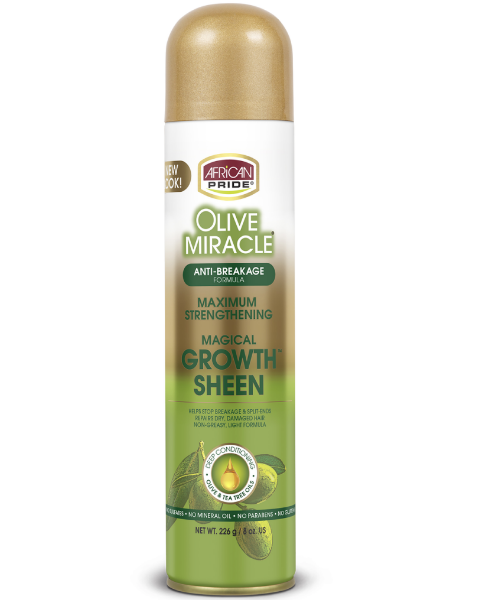 African Pride Olive Miracle Magical Growth Sheen
