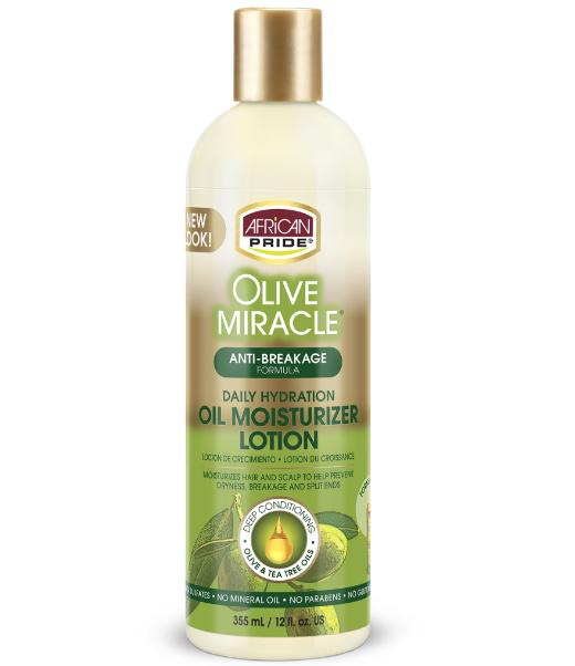African Pride Olive Miracle Oil Moisturizing Lotion