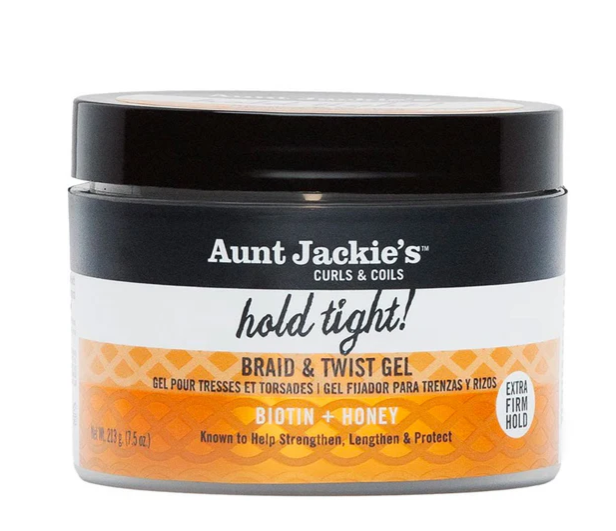 Aunt Jackie's  Hold Tight! Braid & Twist Gel with Extra Firm Hold