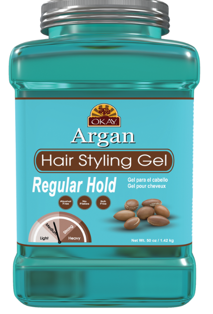 Okay Argan Hair Styling Gel Regular Hold