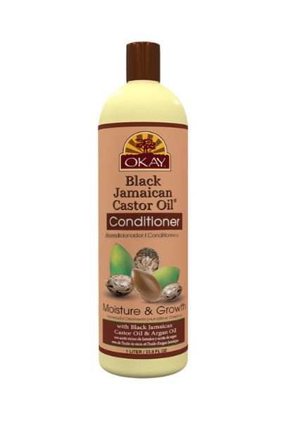 Okay Black Jamaican Castor Oil Moisture Growth Conditioner