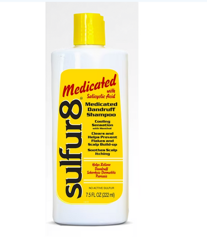 Sulfur8 Medicated Medicate Dandruff Shampoo 7.5 oz.