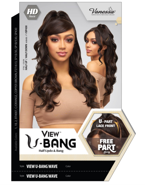 Vanessa View U-Bang Wave Lace Wig