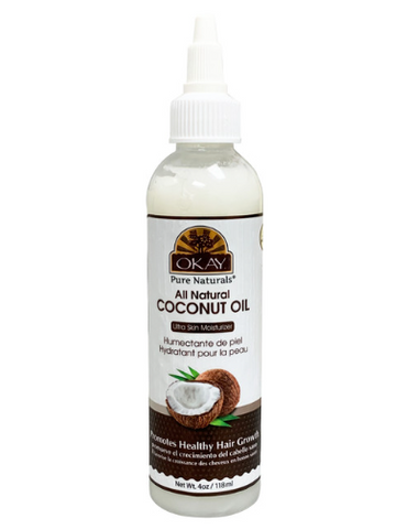 Okay All Natural Coconut Oil for Hair & Skin