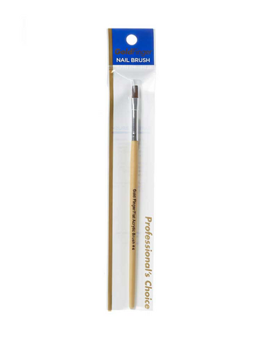 Gold Finger Flat Acrylic Brush