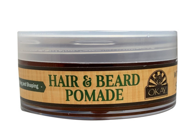 Okay Men Hemp Beard and Hair Pomade