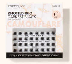 Poppy & Ivy Camouflare Knotted Trio Lashes
