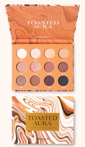 Absolute New York Toasted Aura Eyeshadow Palette