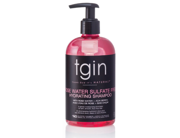 TGIN Rose Water Sulfate Free Hydrating Shampoo