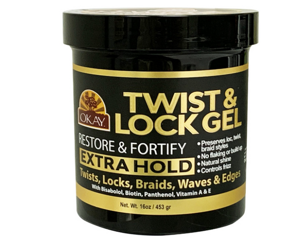 OKAY Twist & Lock Gel- Restore & Fortify- EXTRA HOLD