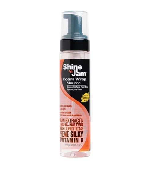 Ampro Shine 'n Jam Supreme Foam Wrap Mousse (8oz)