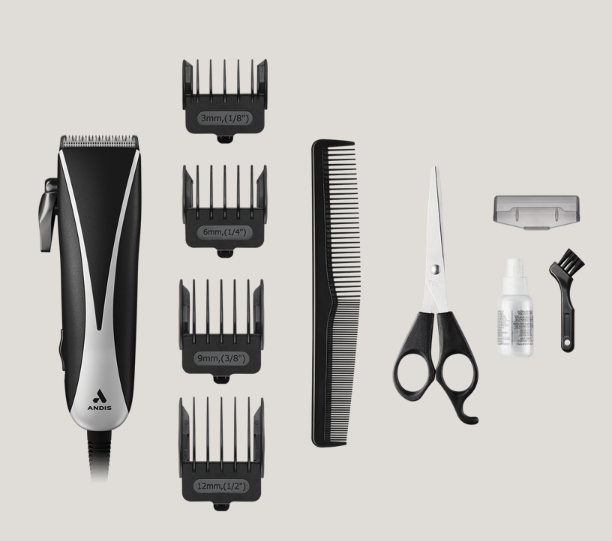 Ultra Clip® Adjustable Blade 10-Piece Home Haircut Kit