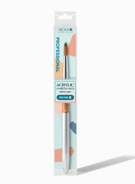 Nicka K Acrylic Brush with Cap - Round 10